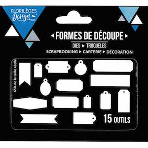 Florilèges Design DIES Quinze étiquettes