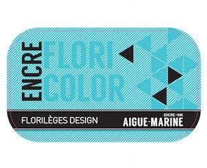 Florilèges Design Encre FLORICOLOR Aigue-marine