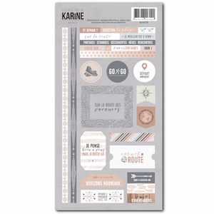 Les Ateliers de Karine NOMADE Stickers