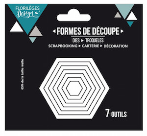 Florilèges Design DIES Sweety Cuts Hexagones Basiques