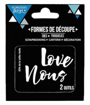 Florilèges Design DIES Love Nous