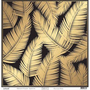 Swirlcards REFLET D'OR - Papier 30x30 - Flavescent doré