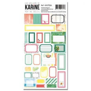 Les Ateliers de Karine RDV AU SOLEIL Petits Stickers